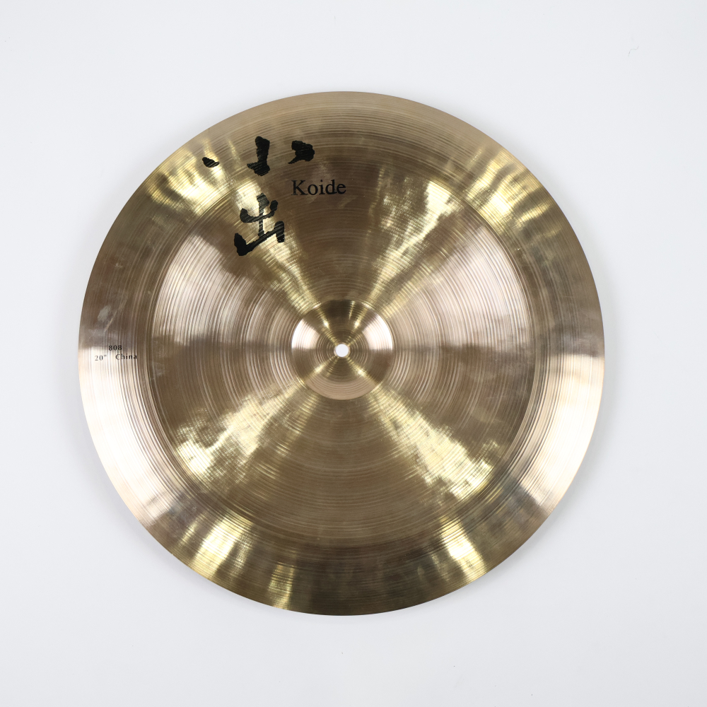 【中古】 チャイナシンバル 小出 808 China 20インチ チャイナシンバル 裏面
