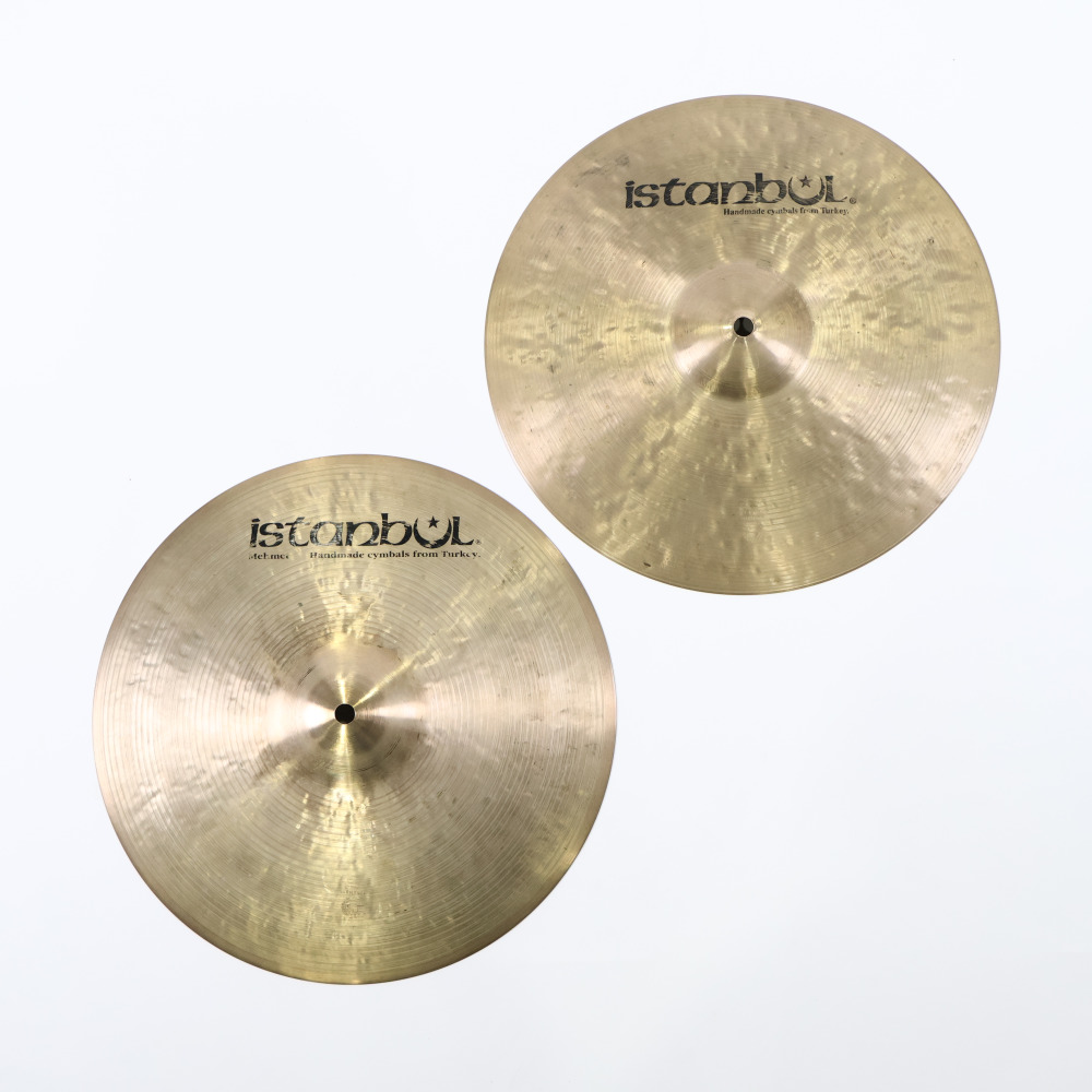 【中古】 ハイハットシンバル ペア イスタンブール メメット istanbul Mehmet Regular（TOP） Heavy（BOTTON）HI-HATS 14インチ ペア