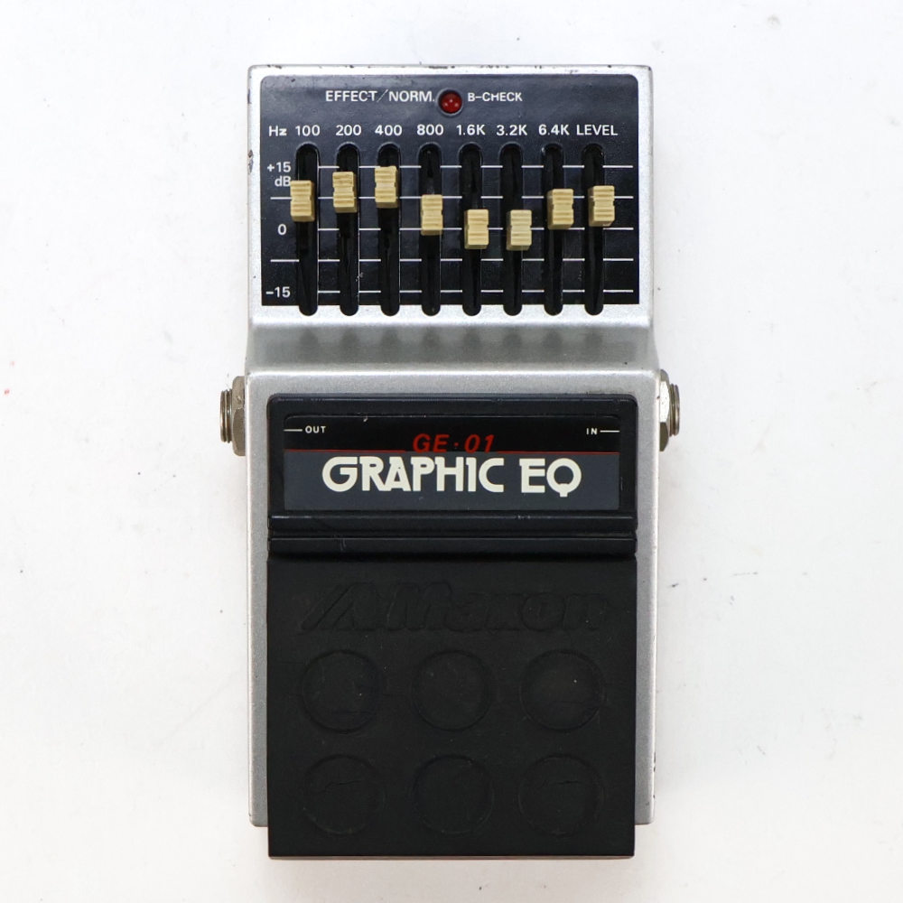 【中古】 グラフィックイコライザー マクソン MAXON GE-01 GRAPHIC EQ エフェクター