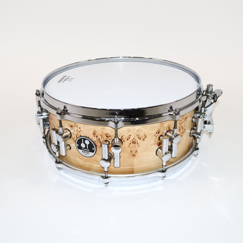 【中古】 スネアドラム ソナー SONOR AS-1406CM Artist Series COTTON WOOD MAPLE 14x6 メイプルシェル