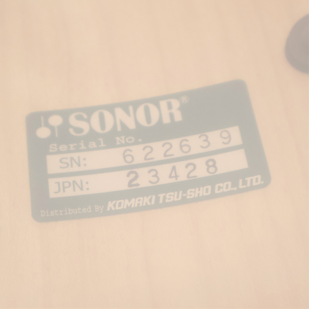 【中古】 スネアドラム ソナー SONOR AS-1406CM Artist Series COTTON WOOD MAPLE 14x6 メイプルシェル 詳細画像