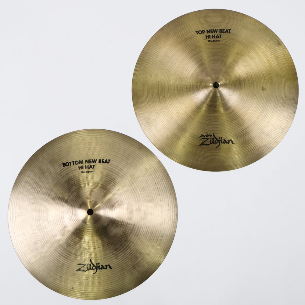 【中古】 ハイハットシンバル ペア ジルジャン ZILDJIAN A Zildjian NEW BEAT HIHAT Pair 14インチ