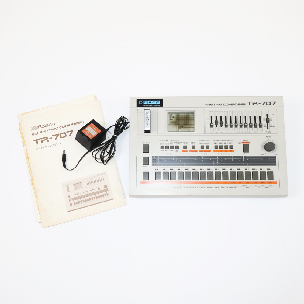 【中古】 リズムマシン ROLAND TR-707