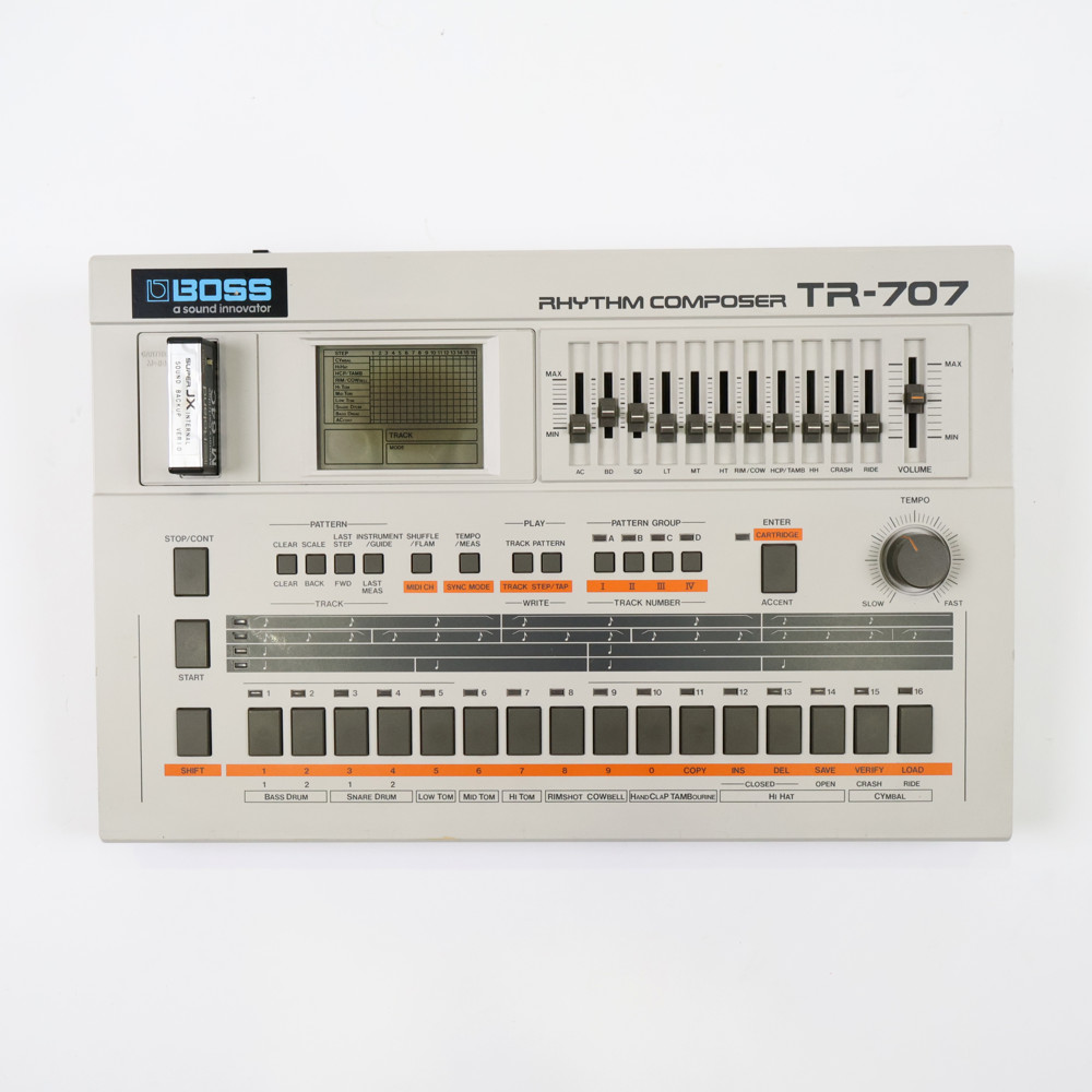 【中古】 リズムマシン ROLAND TR-707 詳細画像