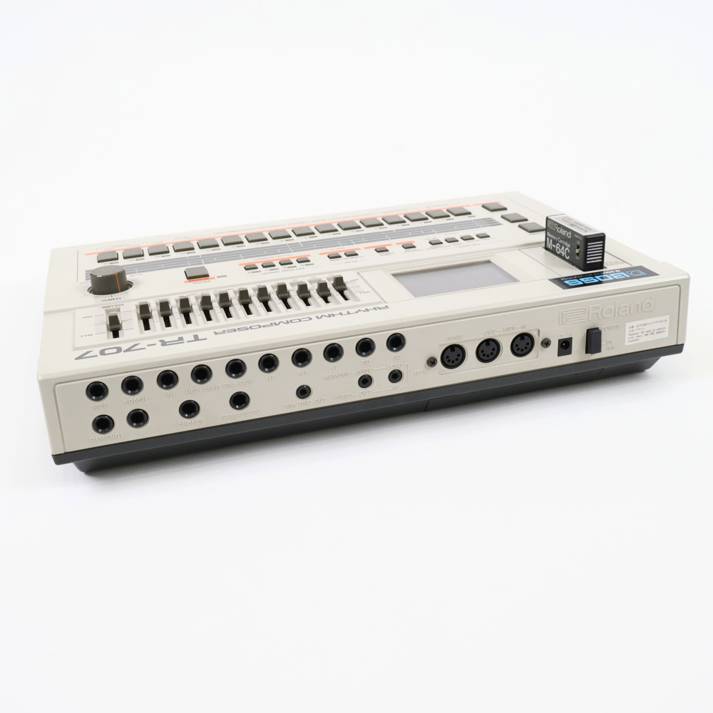 【中古】 リズムマシン ROLAND TR-707 詳細画像
