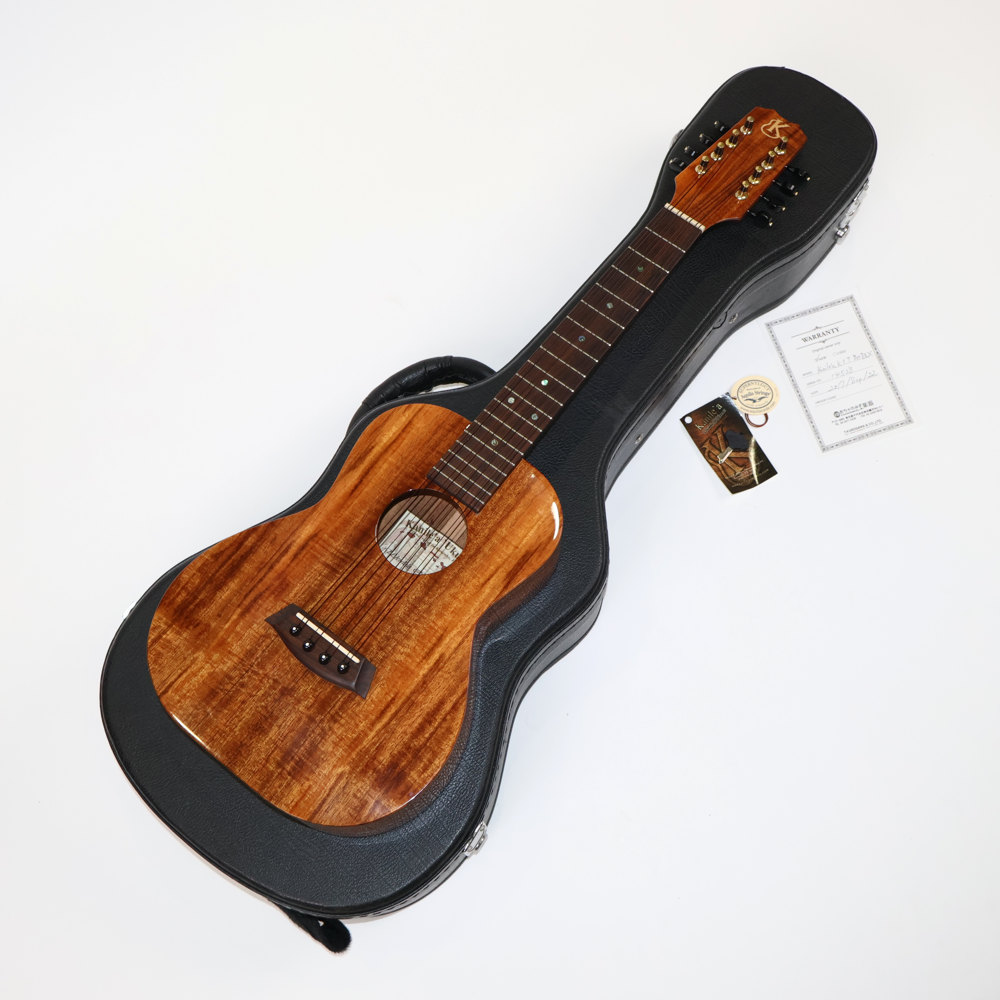 【中古】 ウクレレ 8弦テナーウクレレ Kanile’a Ukuleke K-1 T8 DLX カニレア ウクレレ 8弦（4弦複弦） ハワイ製
