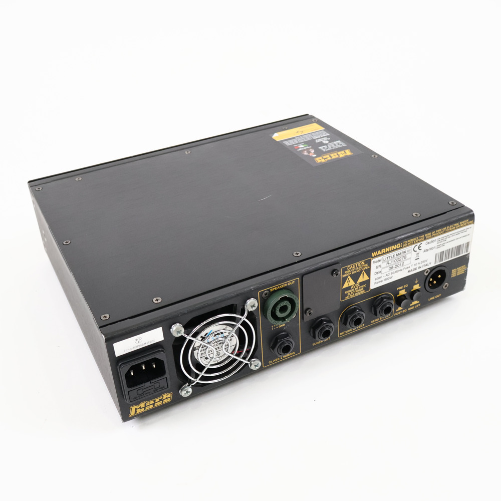 【中古】ベースアンプヘッド マークベース Markbass Little Mark III MAK-LM3 ベースアンプ ヘッドアンプ 専用バッグ付属 詳細画像