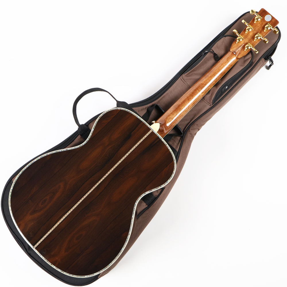 【中古】 アコースティックギター Headway HF-V150SE/45 Natural Japan Tune-upシリーズ ヘッドウェイ スプルース単板トップ ジリコテバック＆サイド ボディバック画像 