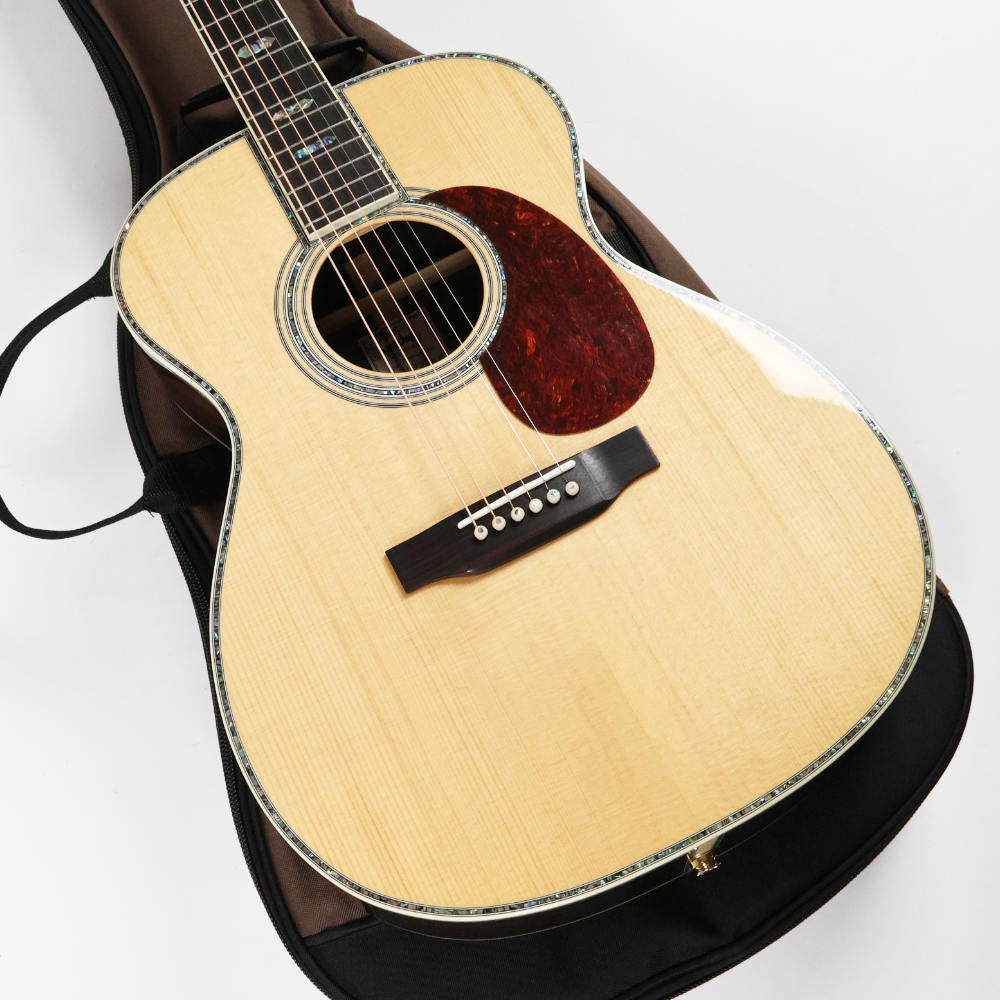 【中古】 アコースティックギター Headway HF-V150SE/45 Natural Japan Tune-upシリーズ ヘッドウェイ スプルース単板トップ ジリコテバック＆サイド ボディ画像 