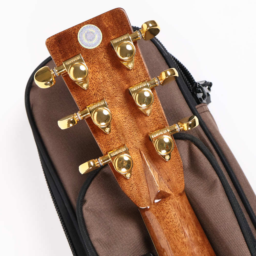 【中古】 アコースティックギター Headway HF-V150SE/45 Natural Japan Tune-upシリーズ ヘッドウェイ スプルース単板トップ ジリコテバック＆サイド ヘッド裏画像