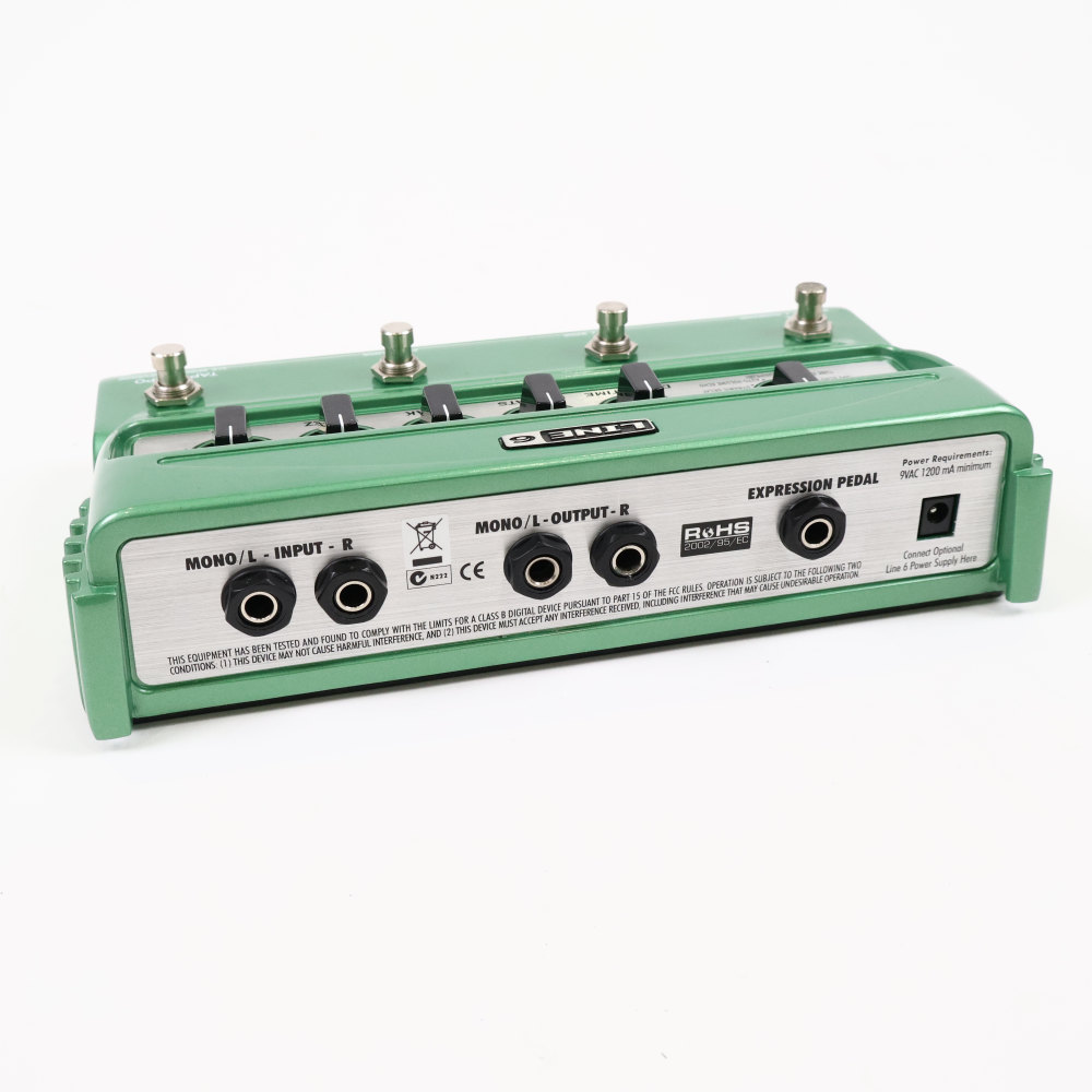 【中古】 ディレイモデラー LINE6 DL4 リア斜めアングル画像