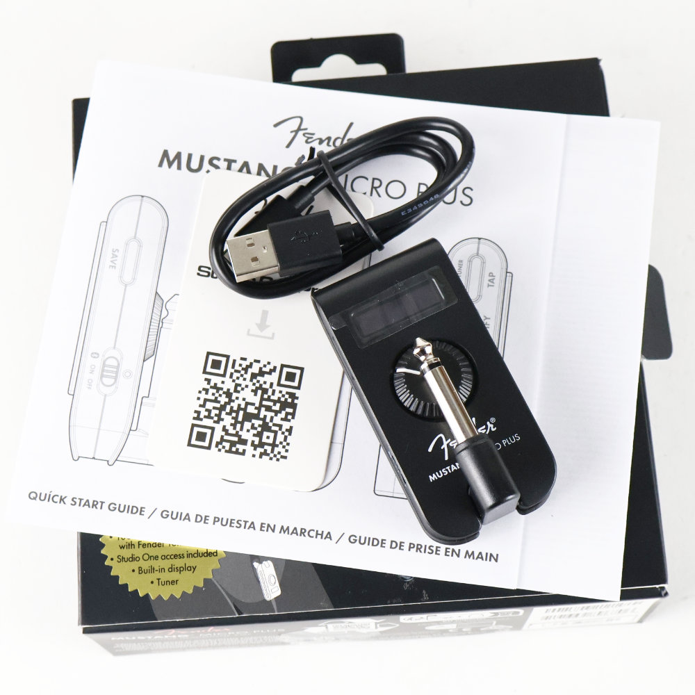 【中古】 Fender フェンダー Mustang Micro Plus ヘッドホンアンプ ギターアンプ ベースアンプ