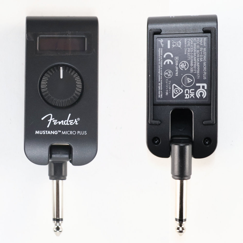 【中古】 Fender フェンダー Mustang Micro Plus ヘッドホンアンプ ギターアンプ ベースアンプ 本体画像