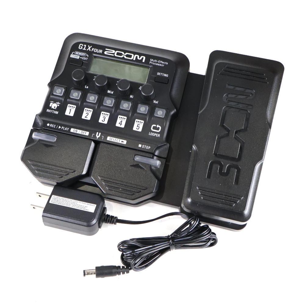 【中古】 ギターマルチエフェクター ZOOM G1X FOUR
