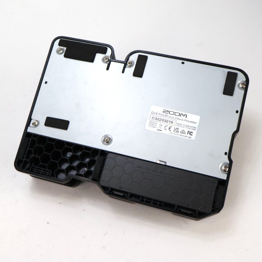 【中古】 ギターマルチエフェクター ZOOM G1X FOUR ボトム画像