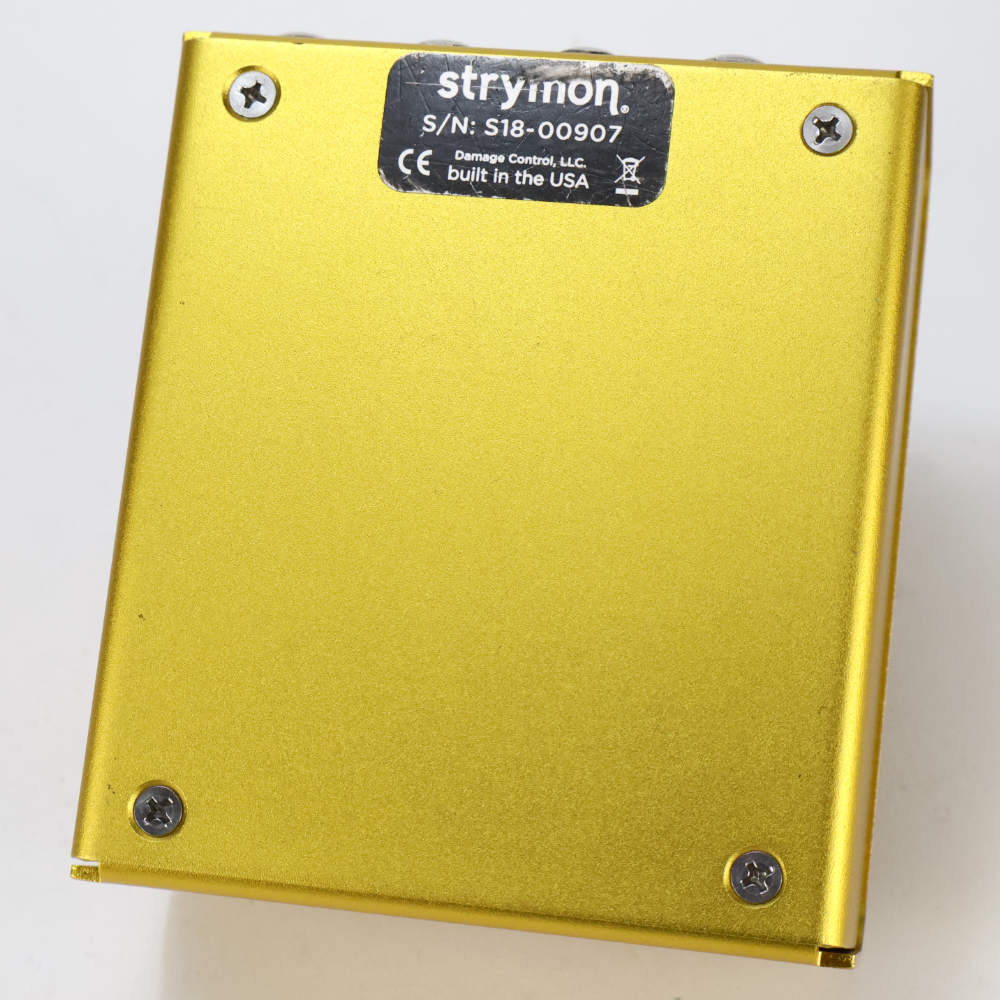 【中古】 オーバードライブ ストライモン strymon Riverside マルチステージドライブ 本体画像 裏 