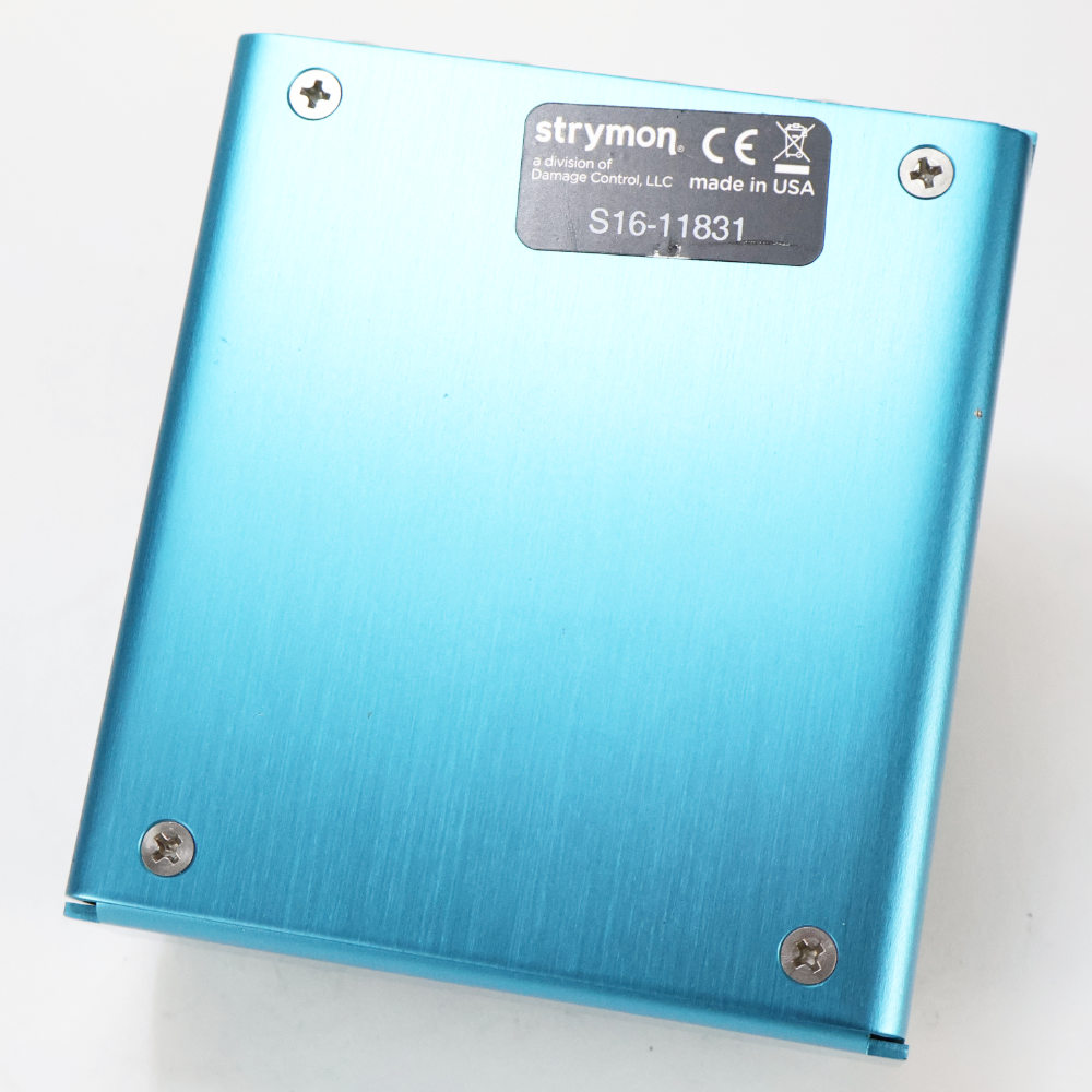 【中古】リバーブ strymon blueSky Gen1 リバーブ ストライモン ギターエフェクター 本体画像 裏 