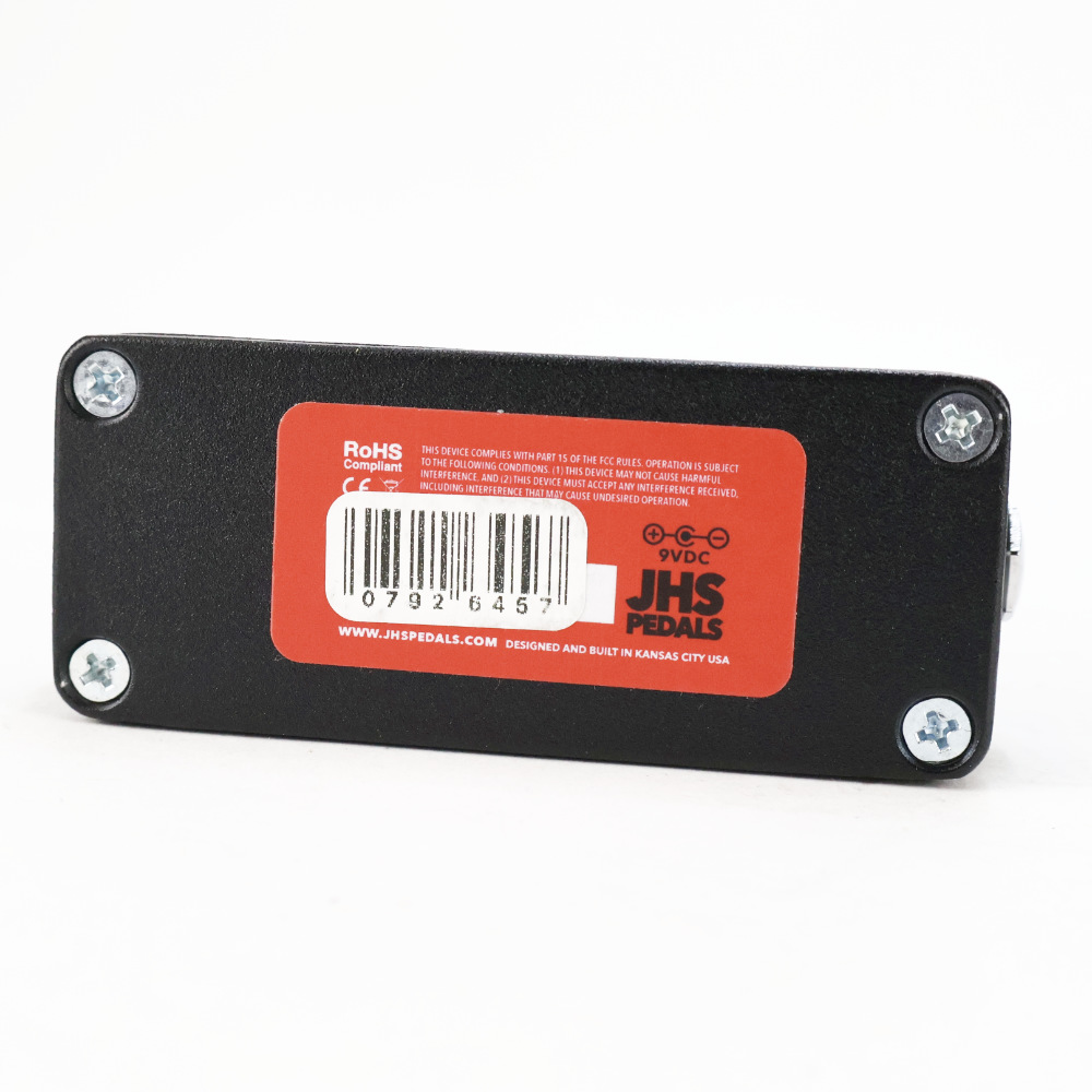 【中古】 JHS Pedals Little Black Amp Box エフェクトループ用アッテネーター風ペダル 裏面