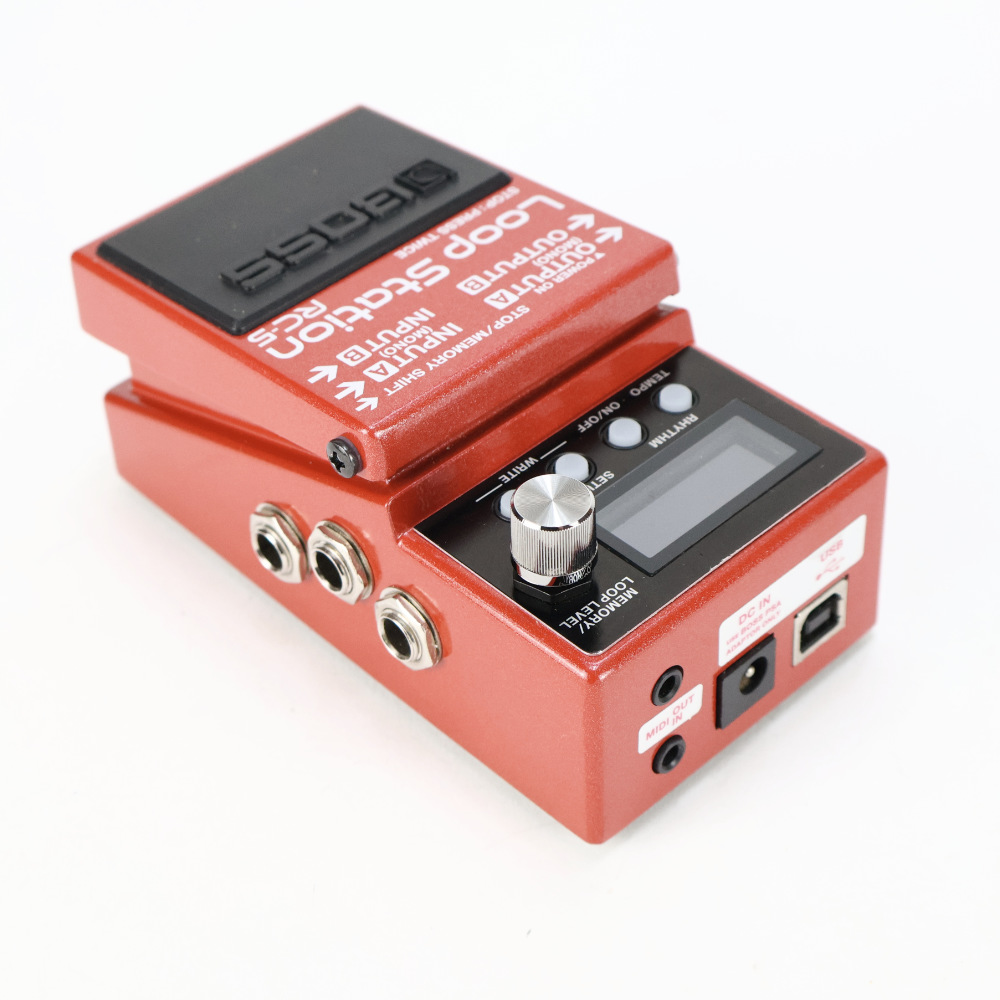 【中古】ループステーション エフェクター BOSS RC-5 Loop Station ボス ギターエフェクター 側面