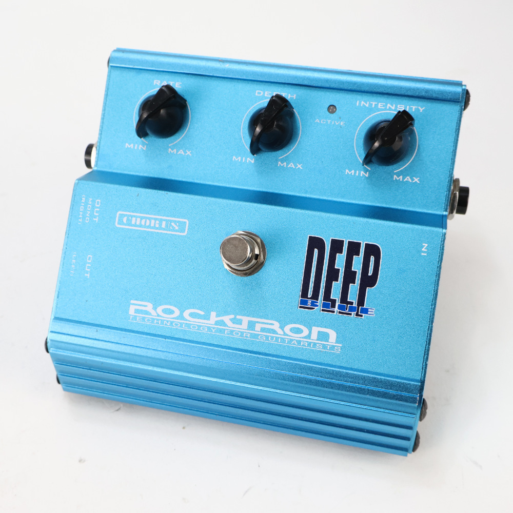 【中古】 ステレオコーラス ROCKTRON ロックトロン DEEP BLUE ギターエフェクター