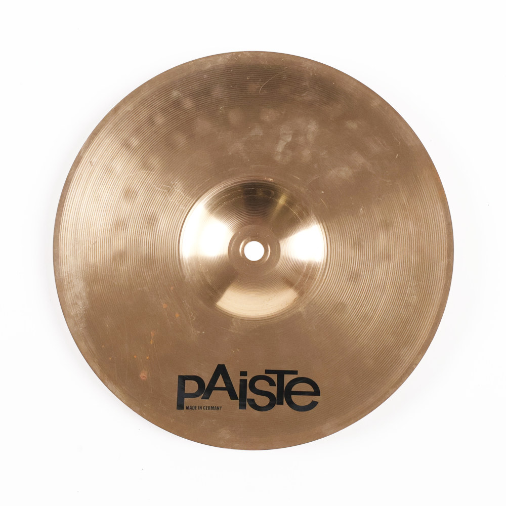【中古】 スプラッシュシンバル パイステ PAISTE PST5 Splash 10インチ 裏面