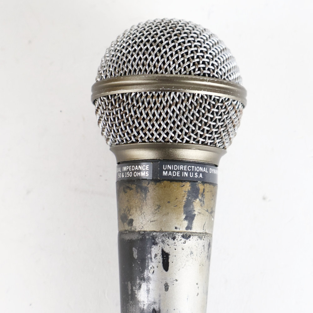 【中古】 マイク ダイナミックマイク ボーカル用 SHURE SM58 ポルシェロゴ Made in USA シュアー 58 ゴッパ シュア 刻印