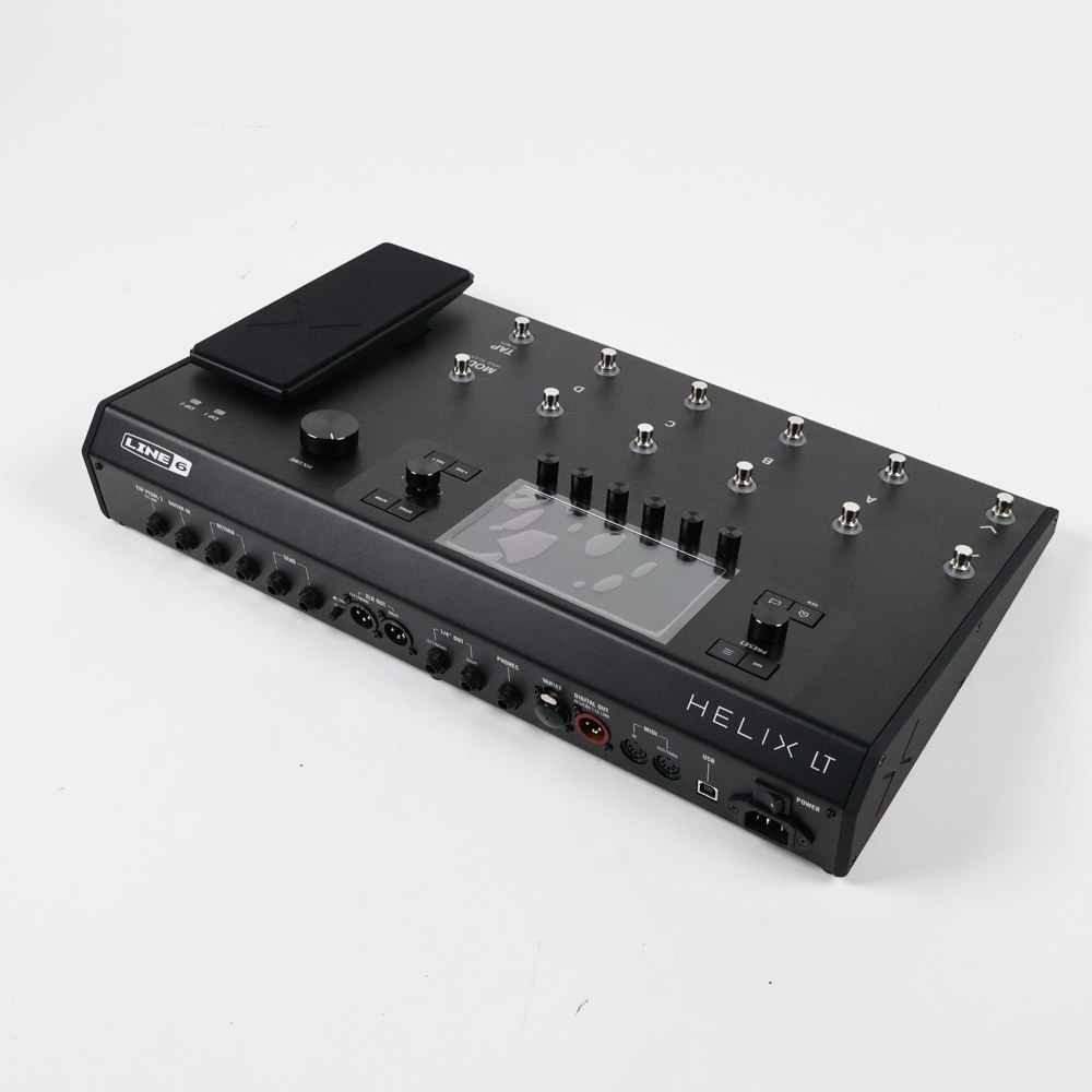 【中古】 マルチエフェクター LINE6 Helix LT マルチエフェクター/ギタープロセッサー 側面