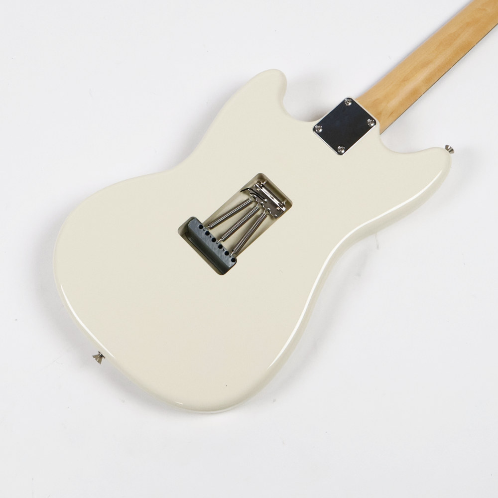 【中古】 エレキギター Fender Char Mustang Rosewood Fingerboard Olympic White Made in Japan 2025年製 日本製 フェンダー ムスタング ボディバック