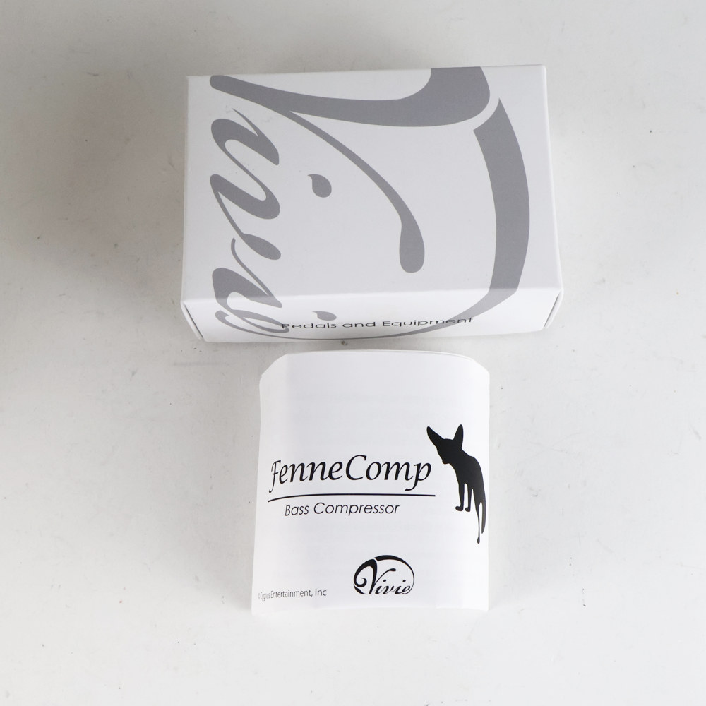 【中古】 コンプレッサー Vivie FenneComp エフェクター 付属品