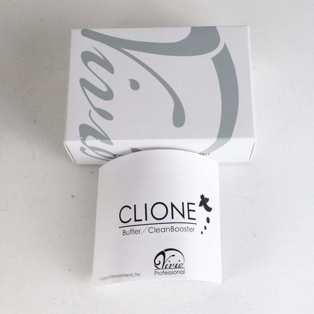 【中古】クリーンブースター  エフェクター Vivie CLIONE クリオネ クリーンブースター バッファー ギターエフェクター 付属品