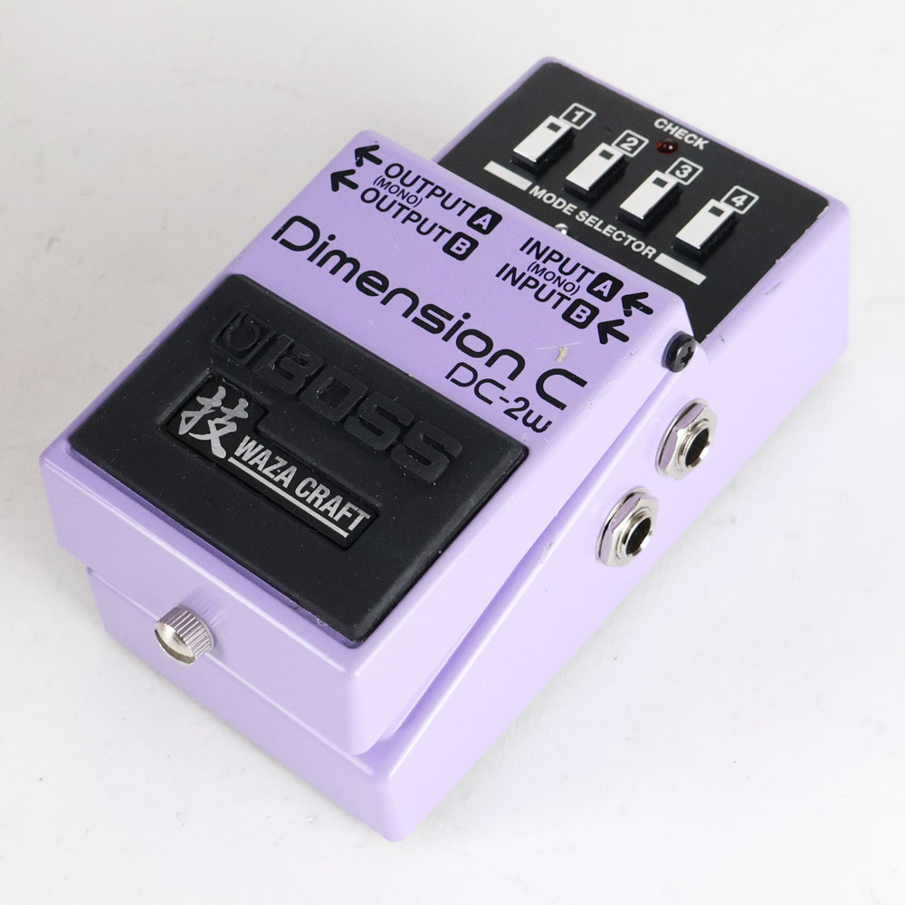 【中古】 BOSS DC-2W WAZA CRAFT Dimension C ディメンションコーラス ギターエフェクター 側面