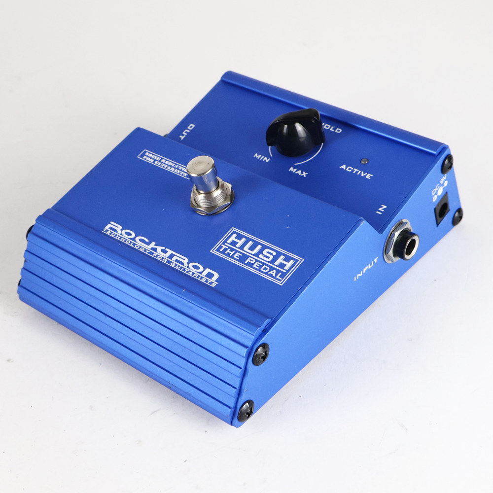 【中古】 ノイズリダクション エフェクター Rocktron HUSH THE PEDAL 側面