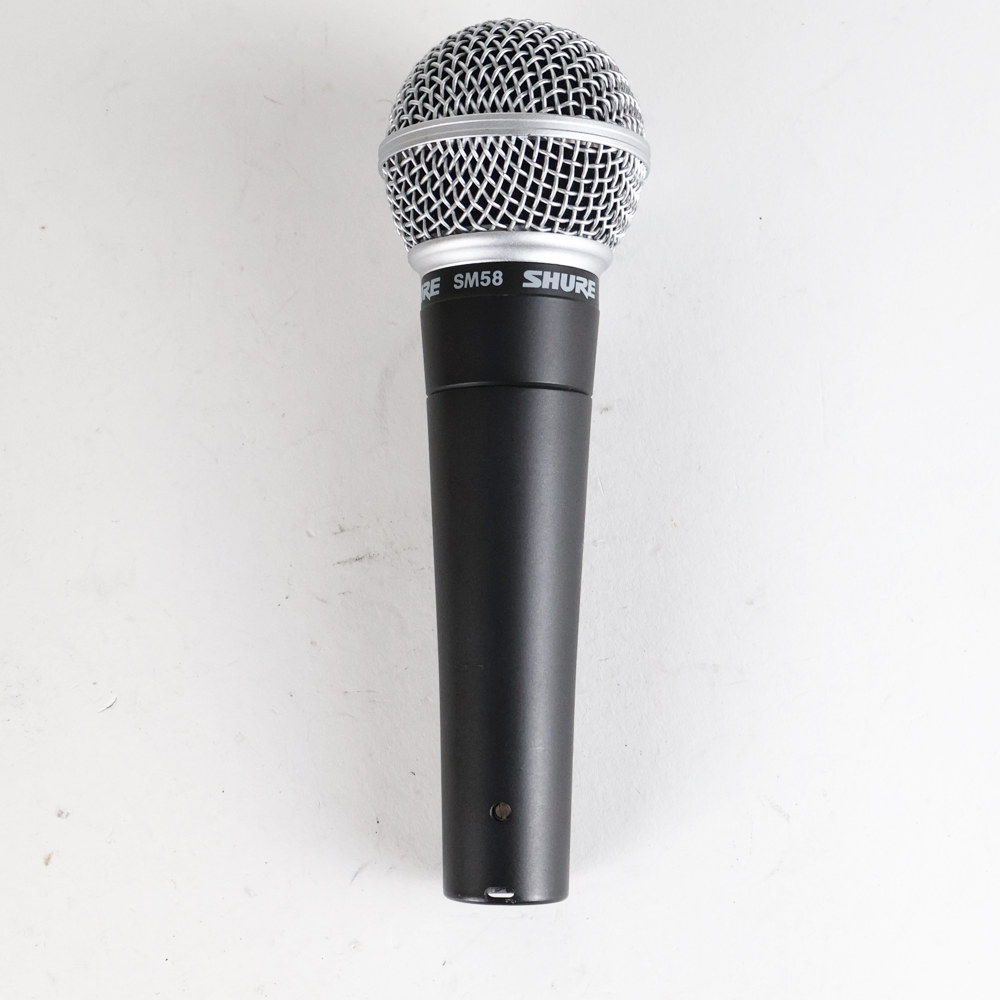 【中古】 マイク ダイナミックマイク ボーカル用 SHURE SM58 シュアー 58 ゴッパ シュア 裏面