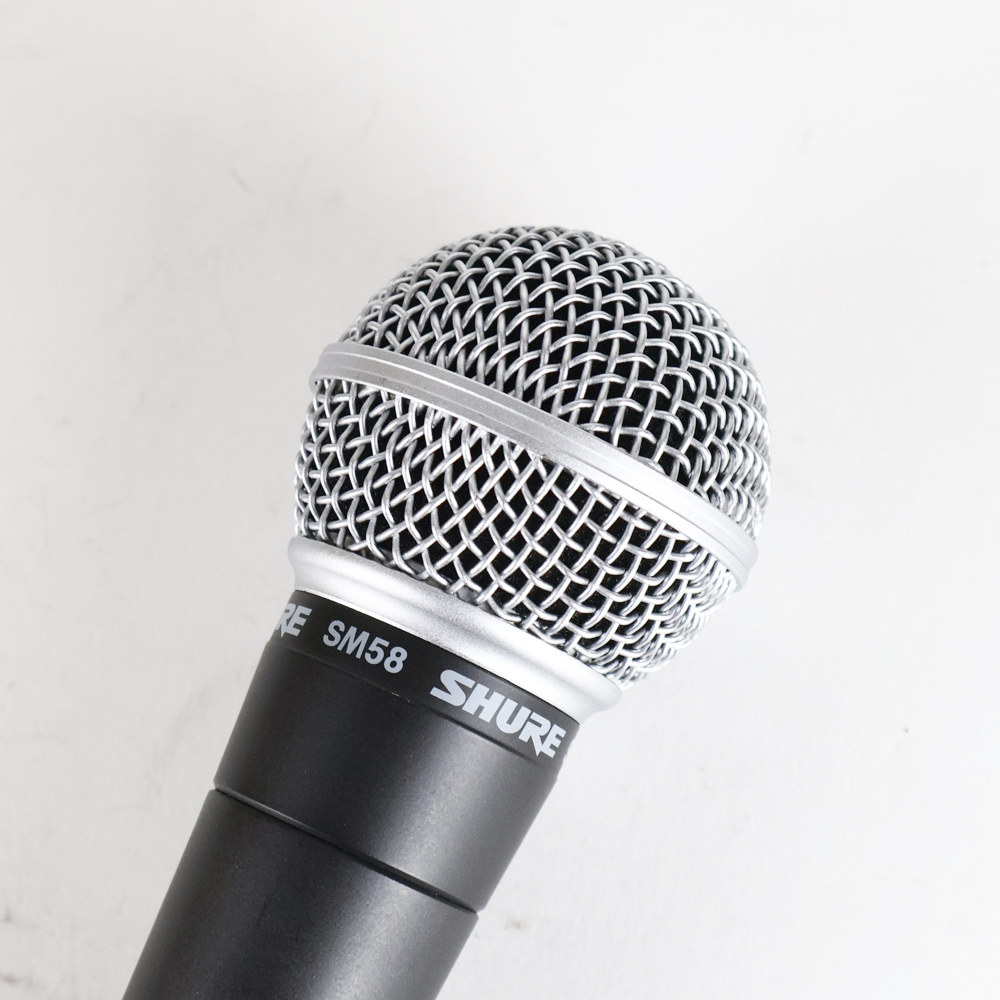 【中古】 マイク ダイナミックマイク ボーカル用 SHURE SM58 シュアー 58 ゴッパ シュア グリル