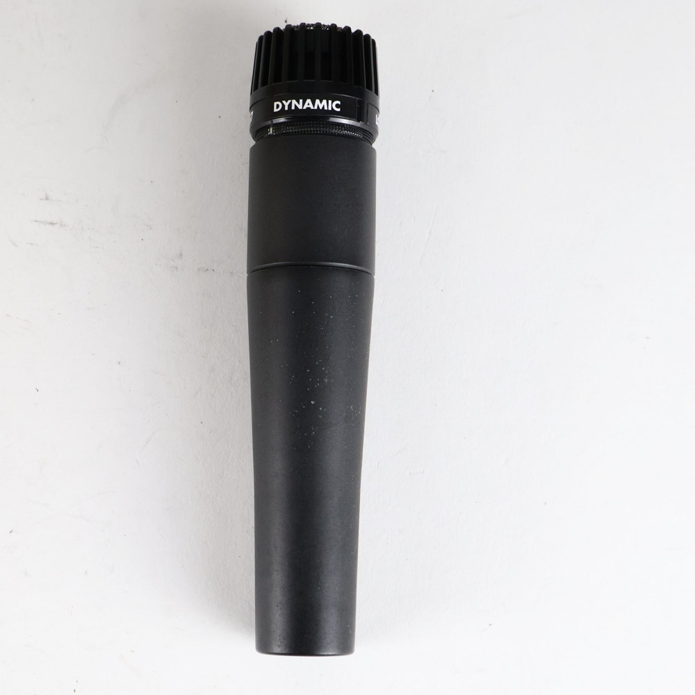 【中古】 マイク ダイナミックマイク 楽器用 SHURE SM57 シュアー 57 ゴーナナ シュア 裏面