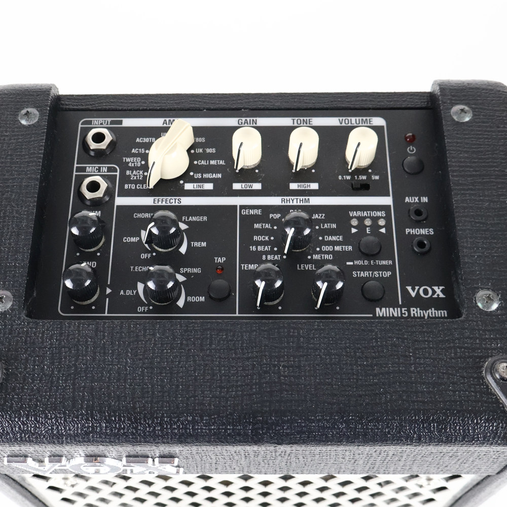 【中古】 ギターアンプ VOX MINI5 Rhythm リズム機能付きコンパクトアンプ ボックス コントロール