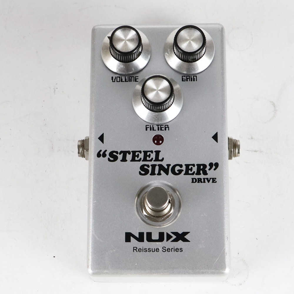 【中古】 NUX ニューエックス Steel Singer Drive オーバードライブ Reissue Series Stompboxes ギターエフェクター