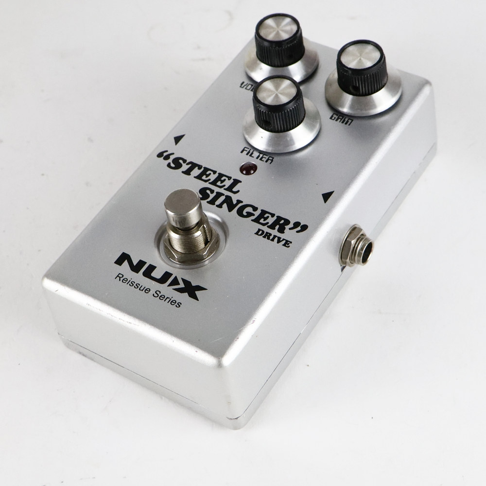【中古】 NUX ニューエックス Steel Singer Drive オーバードライブ Reissue Series Stompboxes ギターエフェクター 側面