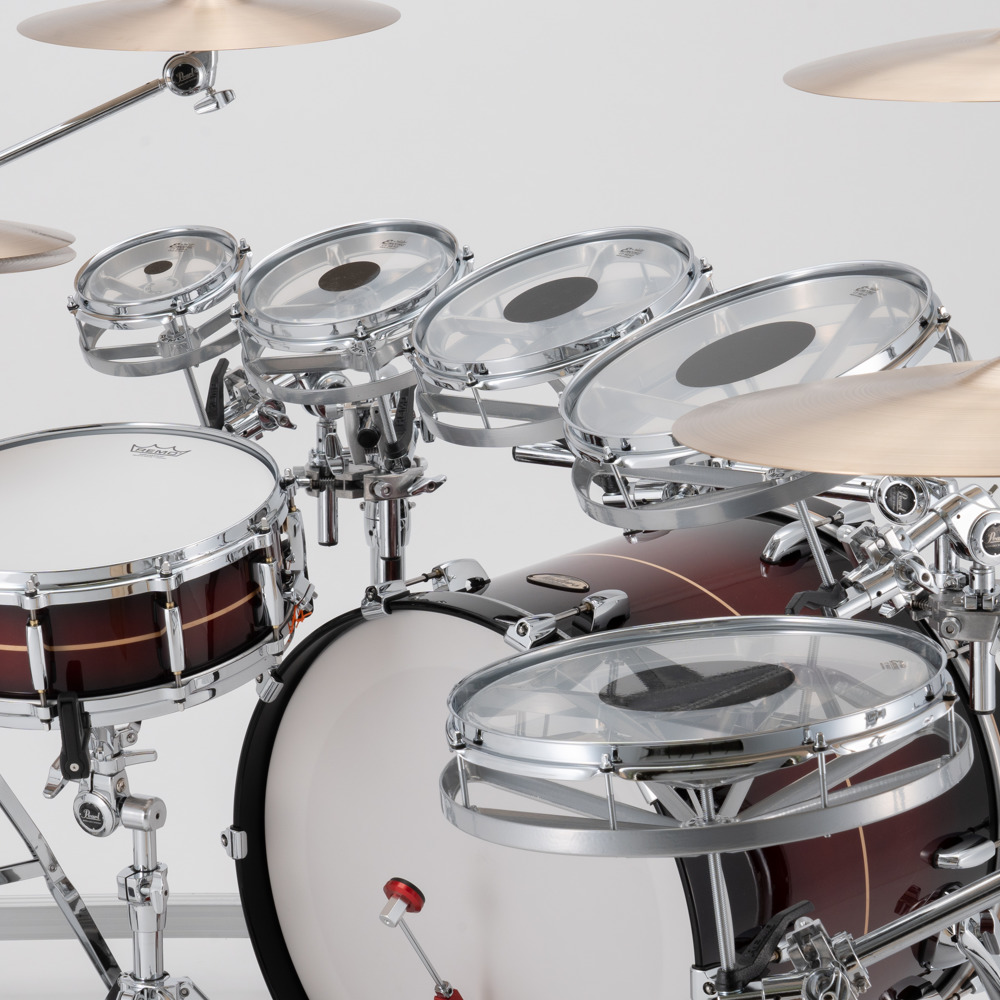 REMO レモ ROTO TOM SET BL-0680-00 6' 8' 10' スタンド付き 3点セット イメージ