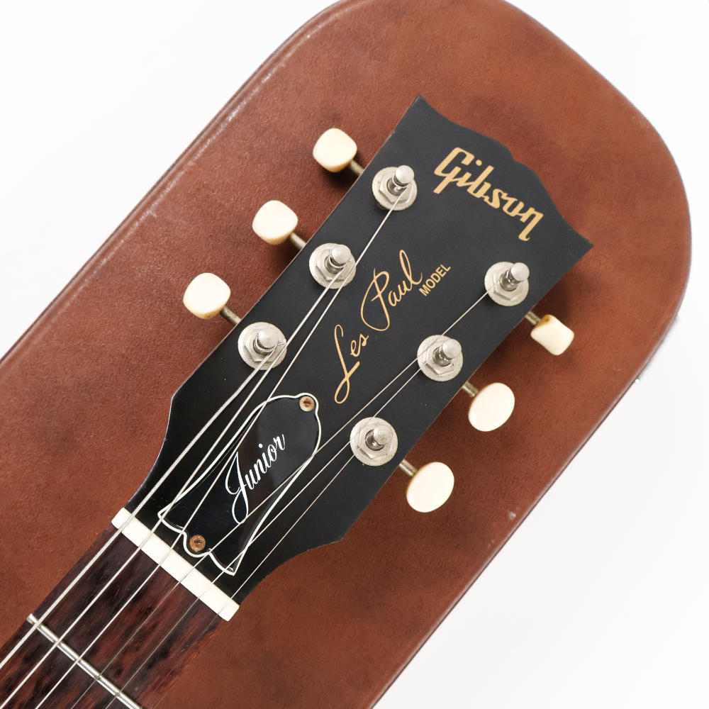 【中古】 エレキギター Gibson Les Paul Junior Worn Yellow 2010年製 ギブソン レスポールジュニア シングルカッタウェイ ヘッド画像