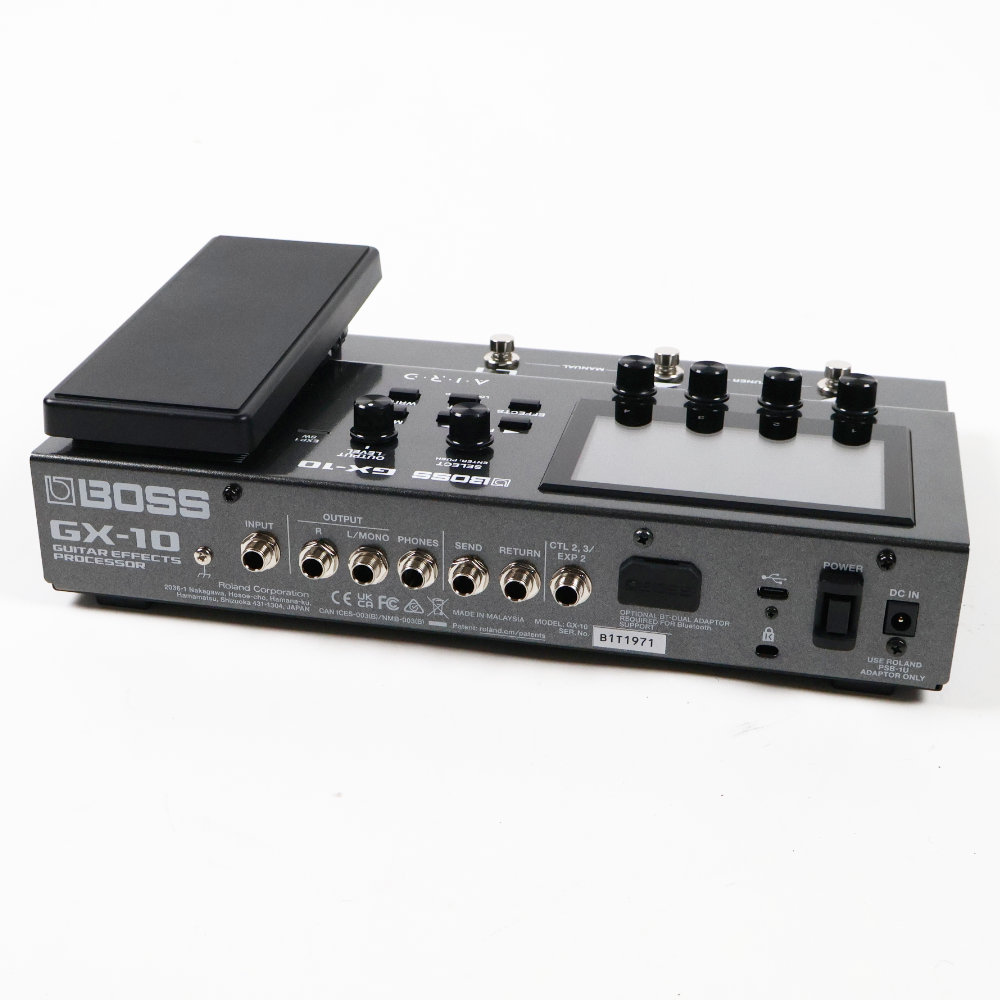 【中古】 マルチエフェクター BOSS GX-10 Guitar Effects Processor ボス GX10 プラグインアウト