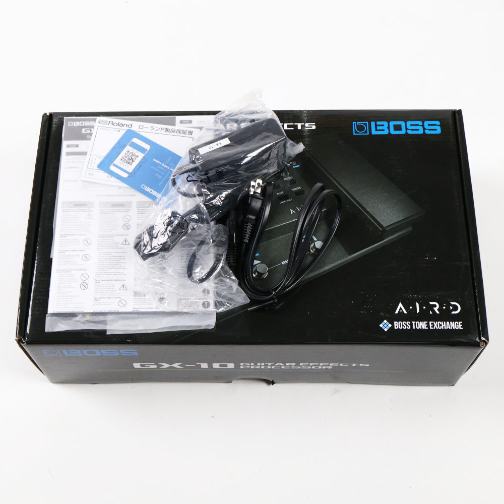 【中古】 マルチエフェクター BOSS GX-10 Guitar Effects Processor ボス GX10 付属品画像