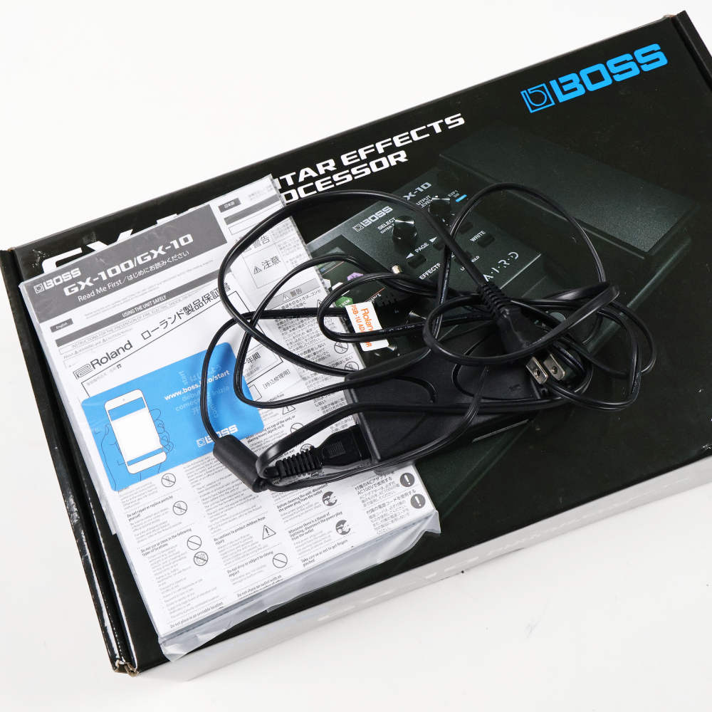 【中古】 マルチエフェクター BOSS GX-10 Guitar Effects Processor ボス GX10 付属品画像