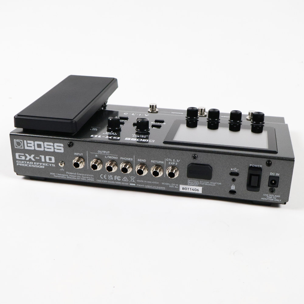【中古】 マルチエフェクター BOSS GX-10 Guitar Effects Processor ボス GX10 プラグインアウト