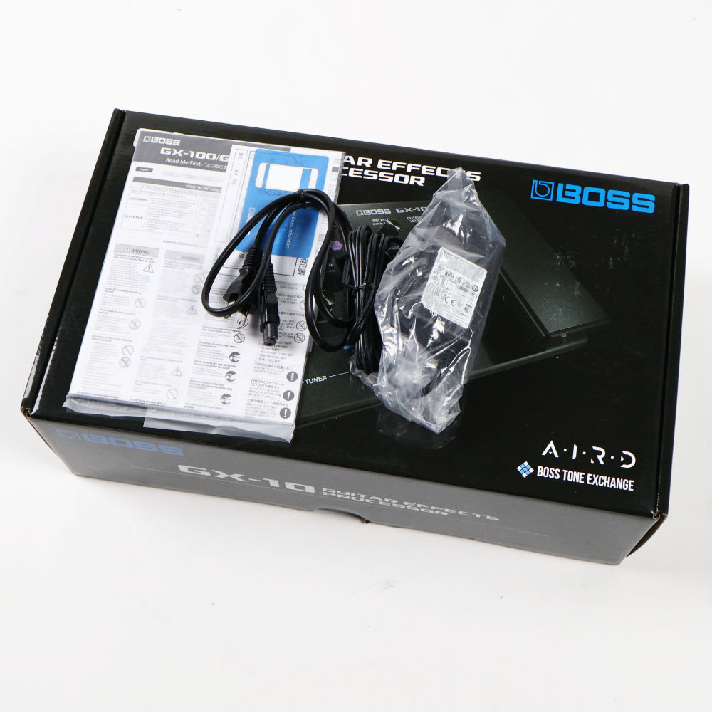 【中古】 マルチエフェクター BOSS GX-10 Guitar Effects Processor ボス GX10 付属品画像