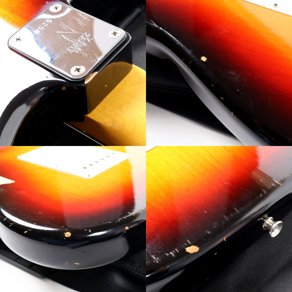 【中古】 エレキギター Vanzandt  STV-R2 3Tone-Sunburst Narrow Neck 2009年製 60sスタイル アルダーボディー ローズウッド指板 ヴァンザント 傷、打痕など