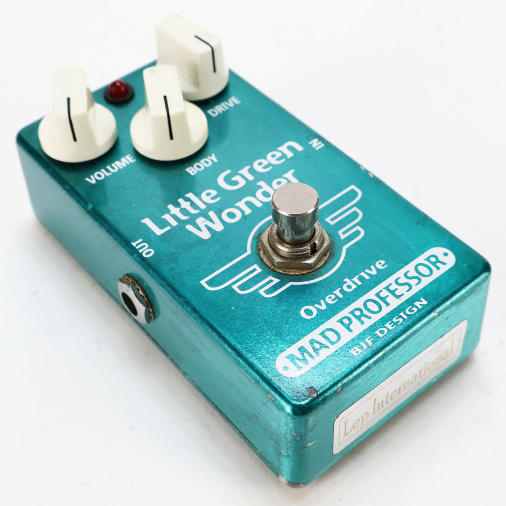【中古】 オーバードライブ MAD PROFESSOR Little Green Wonder 本体画像 斜め 