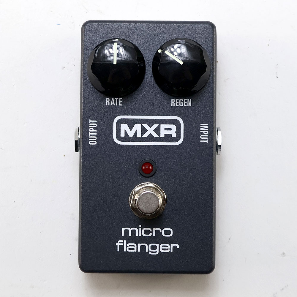 【中古】 MXR M152 Micro Flanger フランジャー ギターエフェクター 正面