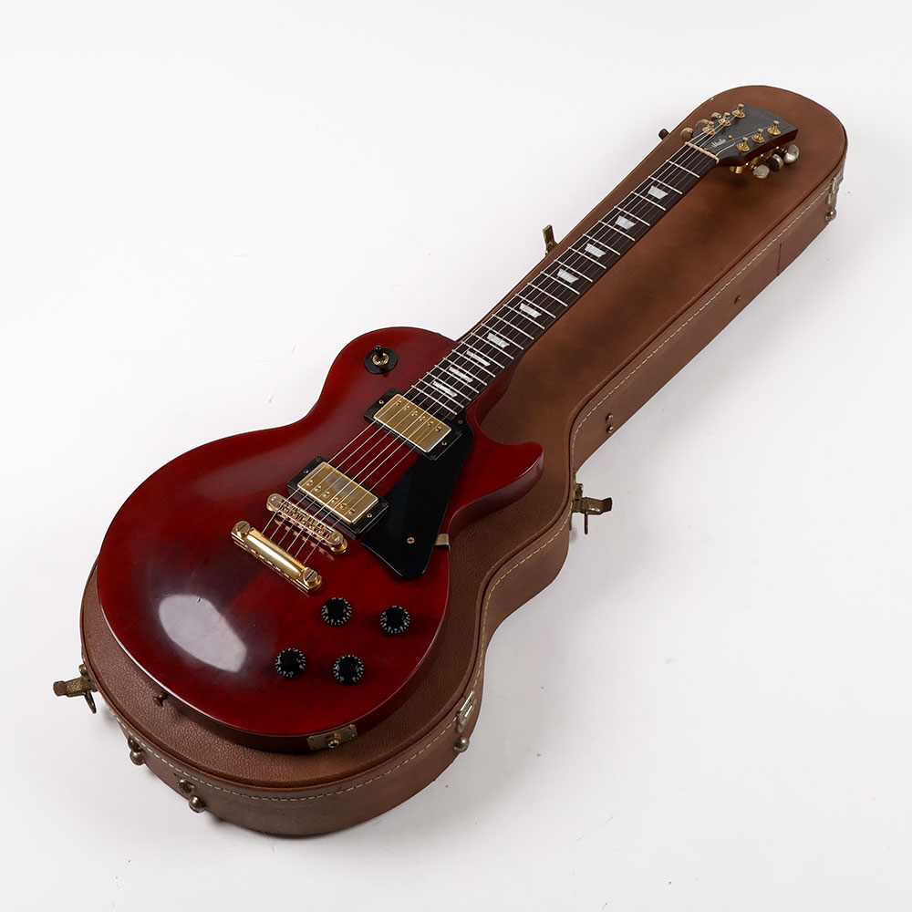 【中古】 エレキギター Gibson Les Paul Studio Wine Red Gold Hardware 2000年製 塗装傷みあり プレイヤーズコンディション ギブソン レスポールスタジオ ゴールドパーツ