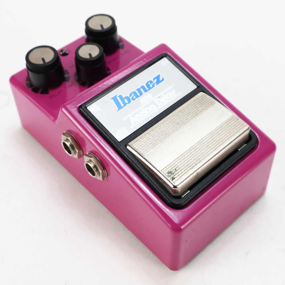 【中古】 アナログディレイ IBANEZ アイバニーズ AD9 Analog Delay Reissue ギターエフェクター 本体画像 斜め
